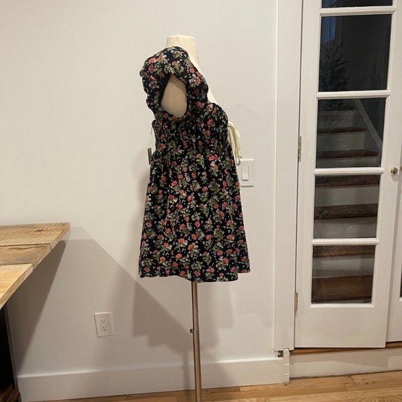 SOLD Free People Corduroy Floral Printed Tunic Babydoll Dress NWOT S… - Picture 13 of 15